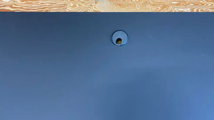 病院・医院向け 診察デスク天板（壁付け・曲線デザイン） ベルタッチ 黒 XE-505K